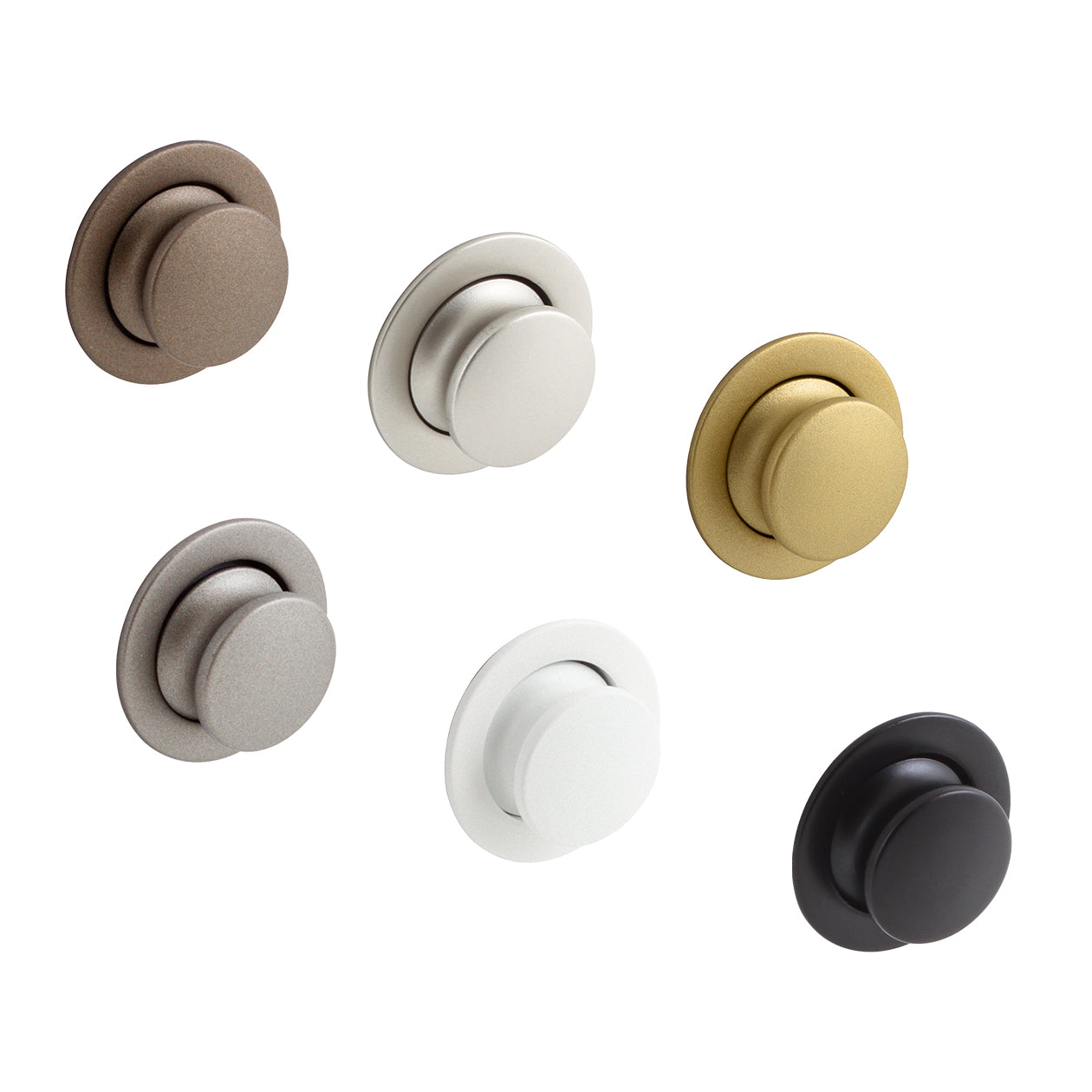 TRAPANI Round Push Lock - V238