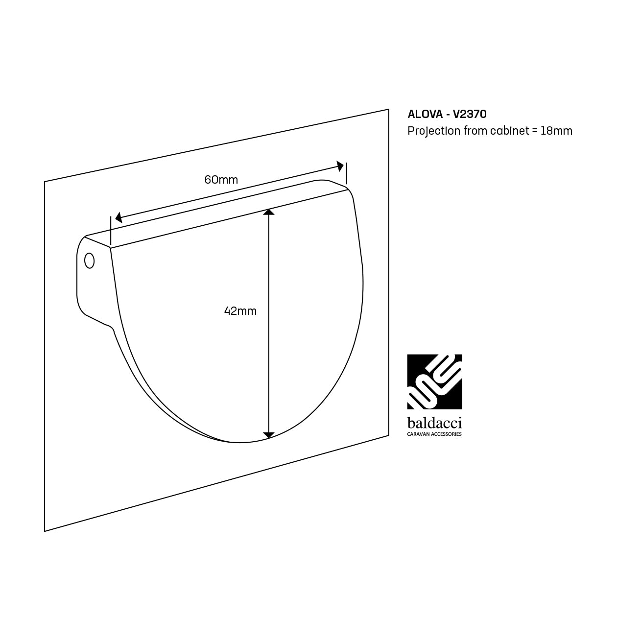 AVOLA PullOpen® Handle - V2370