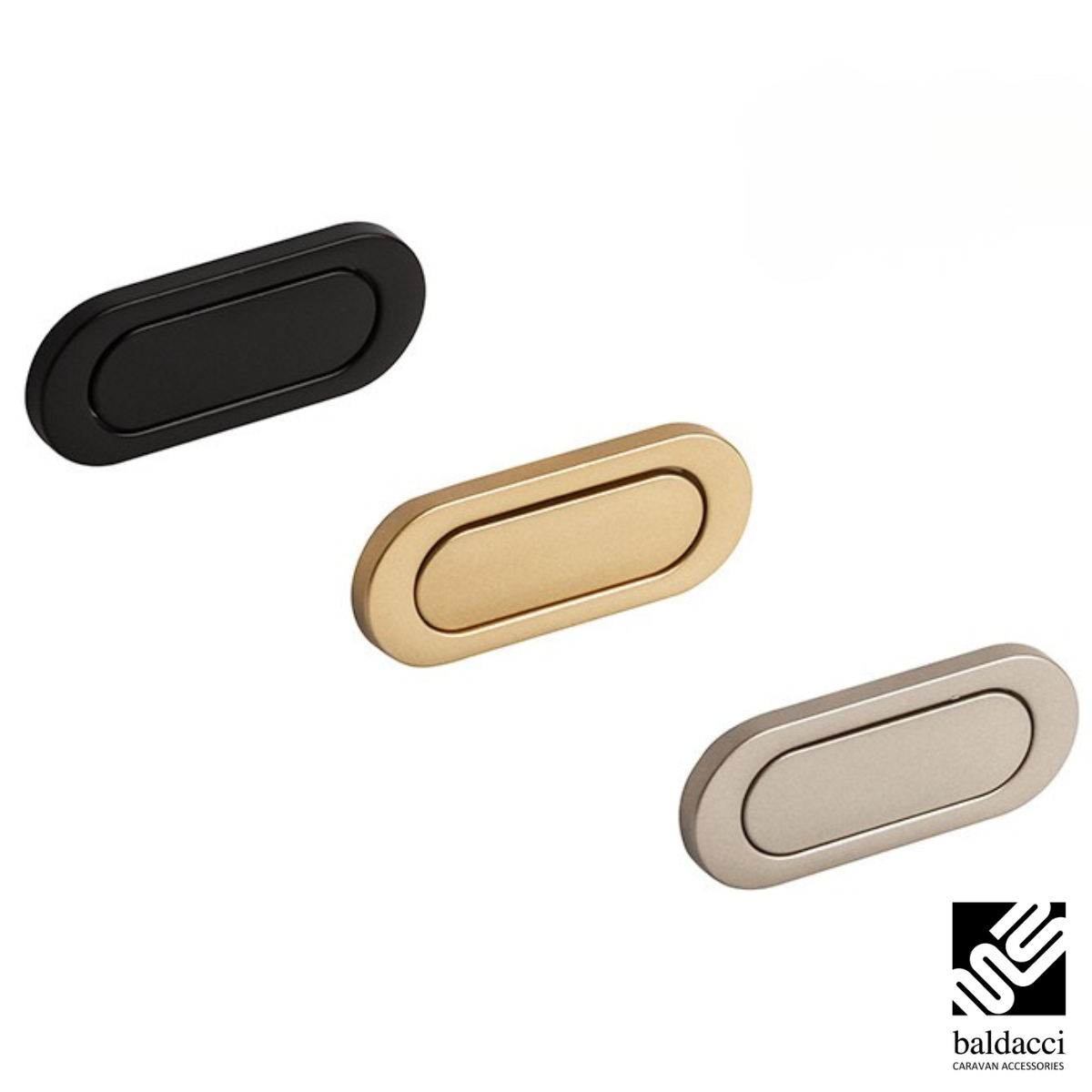 Oval Push Lock - BT293
